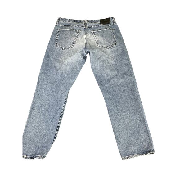 Men's AG Adriano Goldschmied Blue Denim Jeans 33x34 Medium Wash - Good Condition - Picture 2 of 12